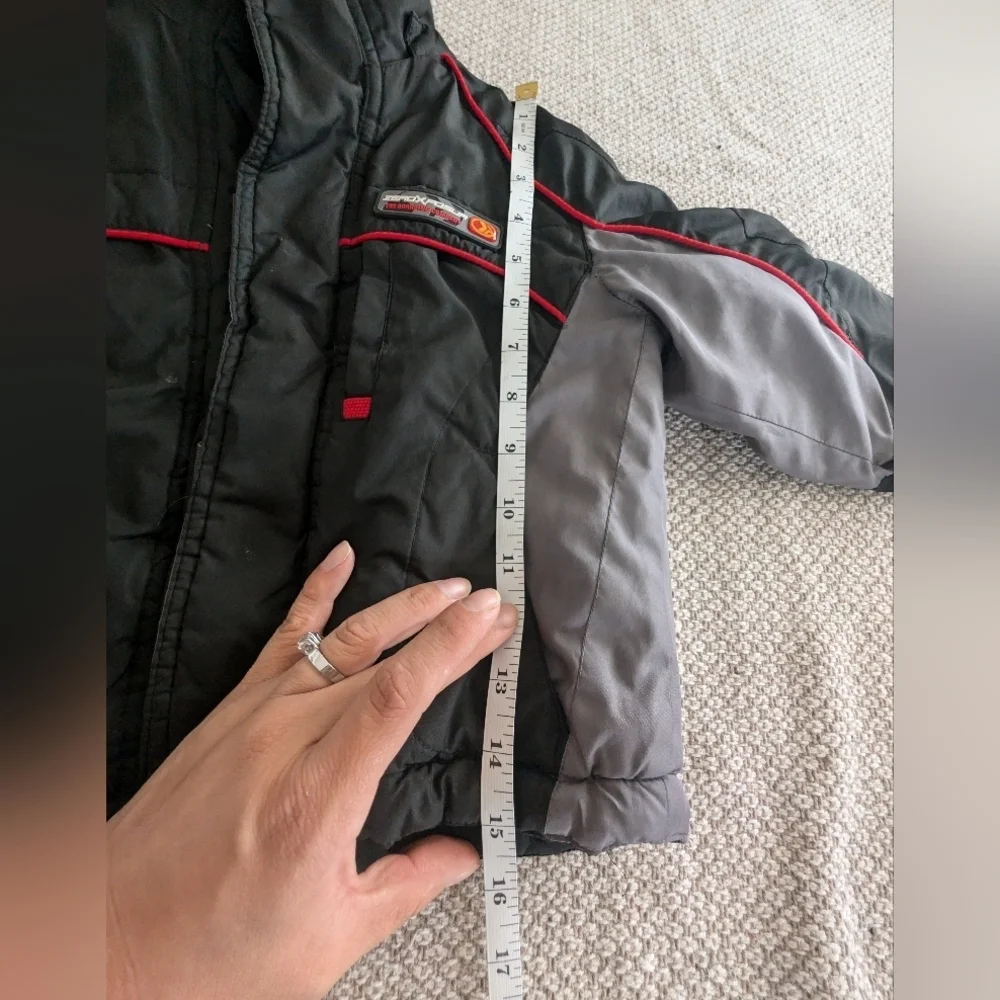 ZeroXposur Black and Gray Kids Puffer Jacket